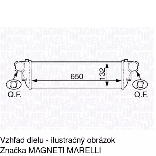 Chladiče vzduchu (Intercoolery) POLCAR 5003J8-1