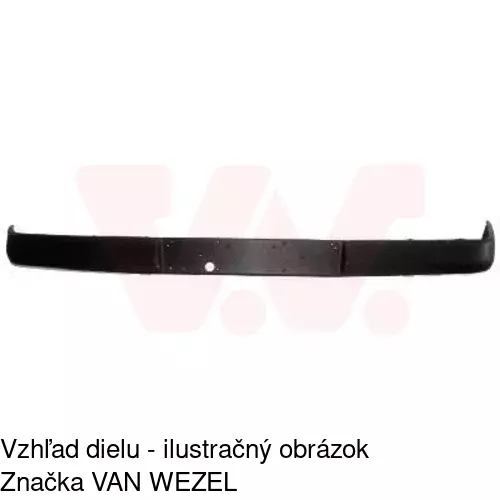 Lišta nárazníka POLCAR 501407-2 - obr. 1