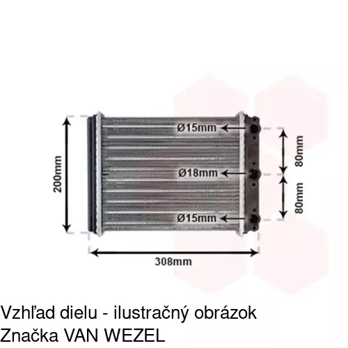 Radiátory POLCAR 5014N81X - obr. 1