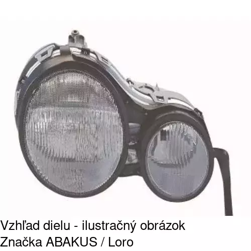 Hlavný reflektor POLCAR 5015096E - obr. 1