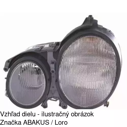 Hlavný reflektor POLCAR 5015096E - obr. 2