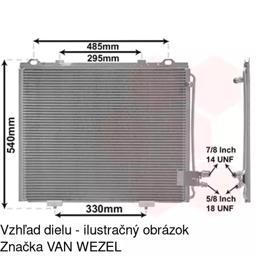 Chladiče klimatizácie POLCAR 5015K8C1 - obr. 3