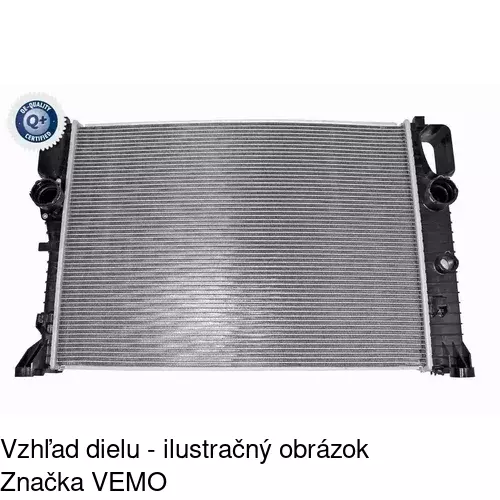 Chladiče vody POLCAR 501608-1