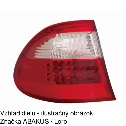 Zadné svetlo POLCAR 5016884E - obr. 2