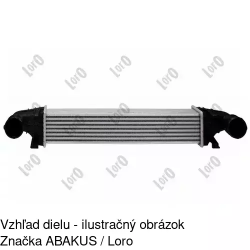 Chladiče vzduchu (Intercoolery) POLCAR 5016J8-2 - obr. 3