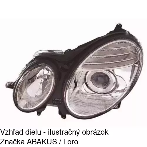 Hlavný reflektor POLCAR 501709-H - obr. 2