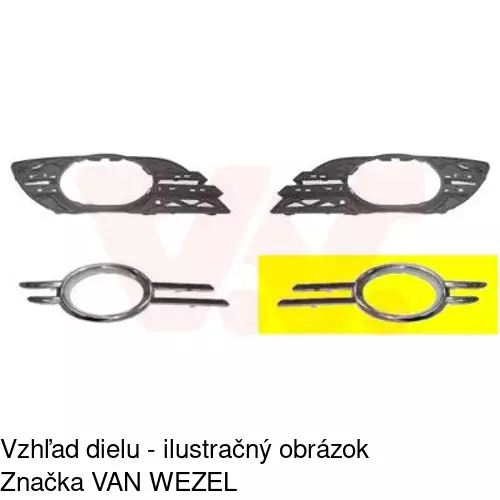 Kryt v nárazníku 501727-6 /POLCAR/ - obr. 1