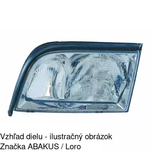 Hlavný reflektor POLCAR 5024091U - obr. 2