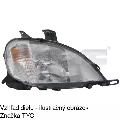 Hlavný reflektor POLCAR 504410-H