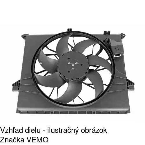 Ventilátory chladičov POLCAR 504523W1