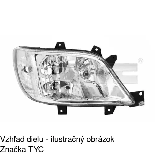 Hlavný reflektor POLCAR 5064094E