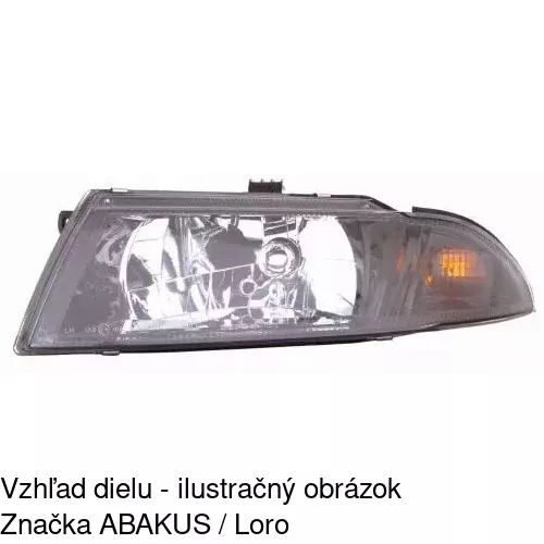 Hlavný reflektor POLCAR 5211102E - obr. 1