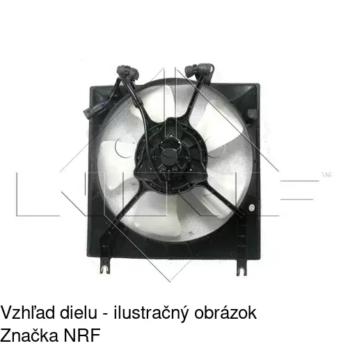 Ventilátory chladičov POLCAR 523123W1