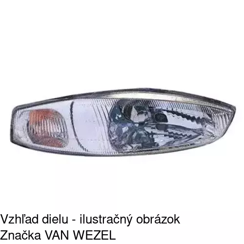 Hlavný reflektor POLCAR 5240102E