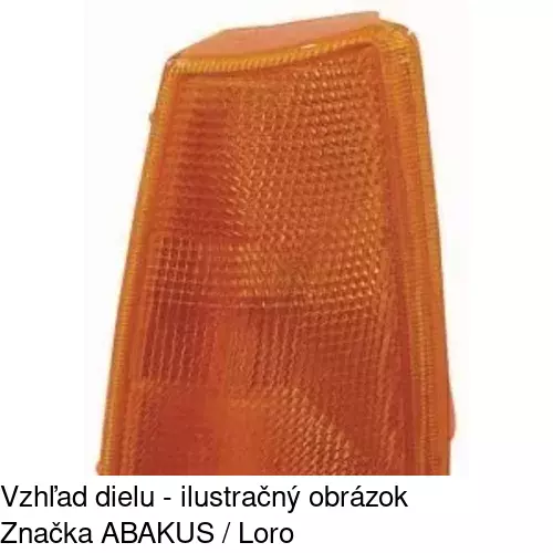 Predná smerovka POLCAR 5505200E