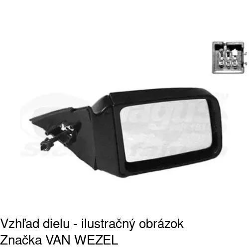 Vonkajšie zrkadlo POLCAR 5507526E