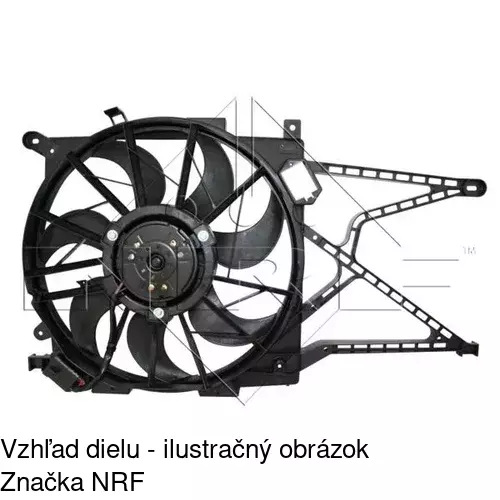 Ventilátor bez krytu / podpery POLCAR 550823U2 - obr. 4