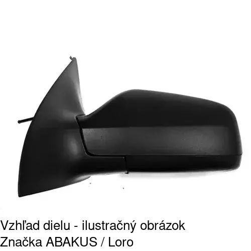 Vonkajšie zrkadlo POLCAR 5508515E - obr. 5