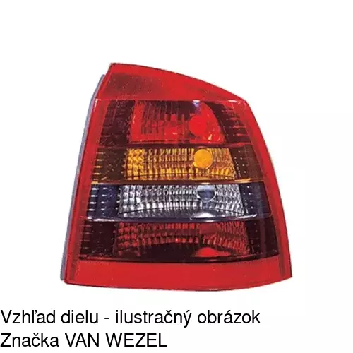 Zadné svetlo POLCAR 5508884E - obr. 2