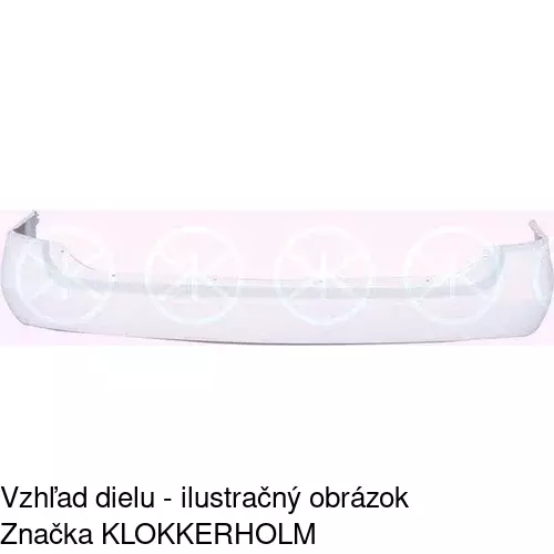 Zadný nárazník POLCAR 5508962J