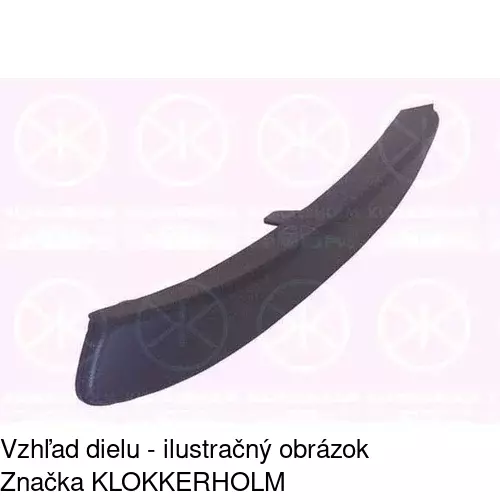 Lišta nárazníka POLCAR 55090715