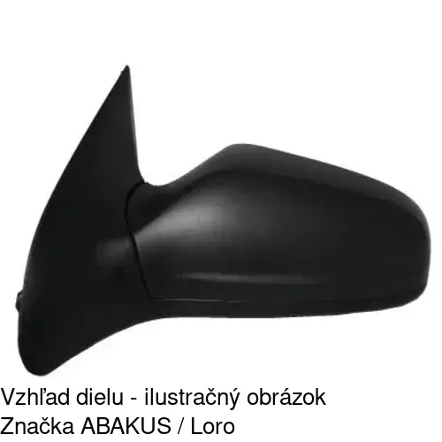 Vonkajšie zrkadlo POLCAR 5509518E