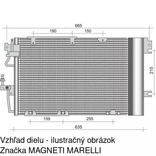 Chladiče klimatizácie POLCAR 5509K8C3S