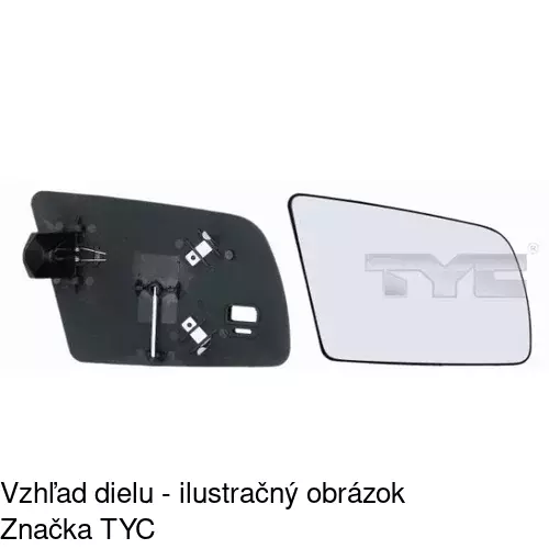 Vonkajšie zrkadlo 5514511E /POLCAR/ - obr. 4