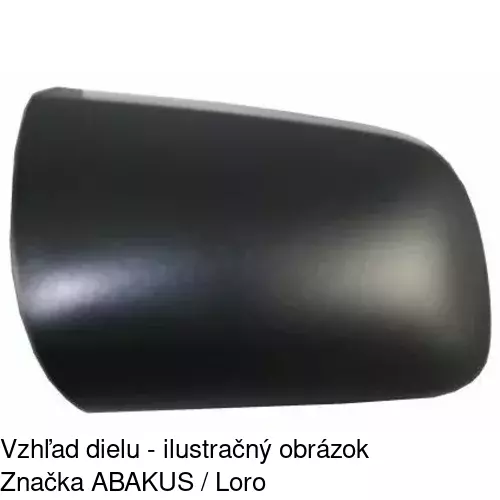 Vonkajšie zrkadlo POLCAR 5514521E