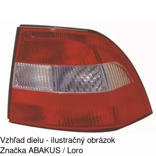 Zadné svetlo POLCAR 5516870E - obr. 2