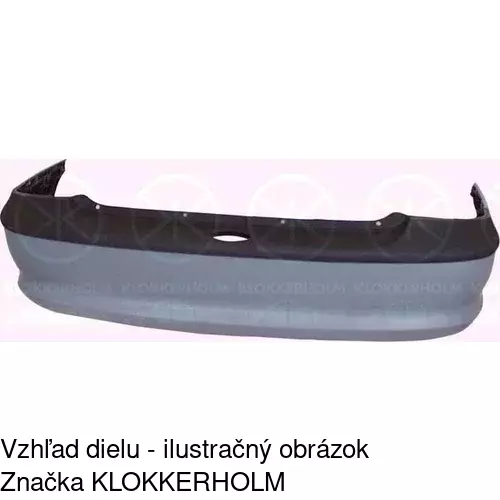 Zadný nárazník POLCAR 551696-J