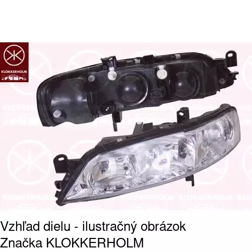 Hlavný reflektor POLCAR 5517092C - obr. 1