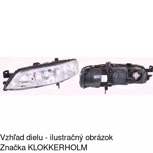 Hlavný reflektor POLCAR 5517092E - obr. 5