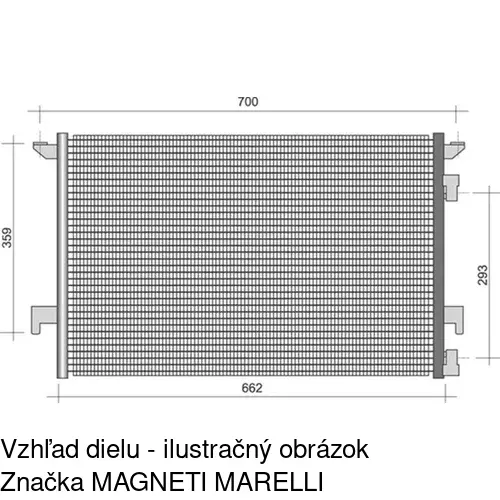 Chladiče klimatizácie POLCAR 5518K8C2S