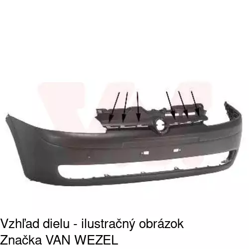 Predný nárazník POLCAR 555607-2 - obr. 1