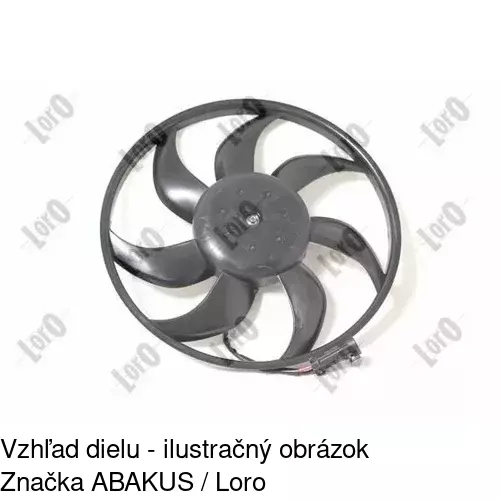 Ventilátory chladičov POLCAR 555623W1 - obr. 2