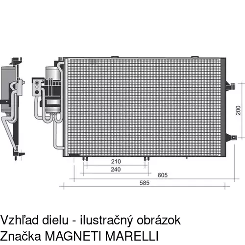 Chladiče klimatizácie POLCAR 5556K8C1S - obr. 4