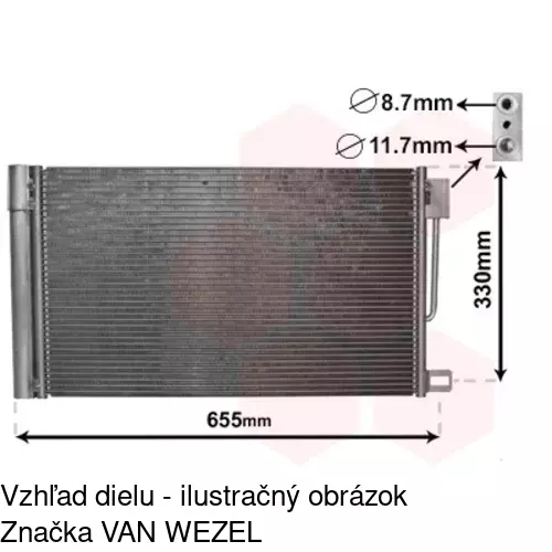 Chladiče klimatizácie POLCAR 5558K8C1 - obr. 4