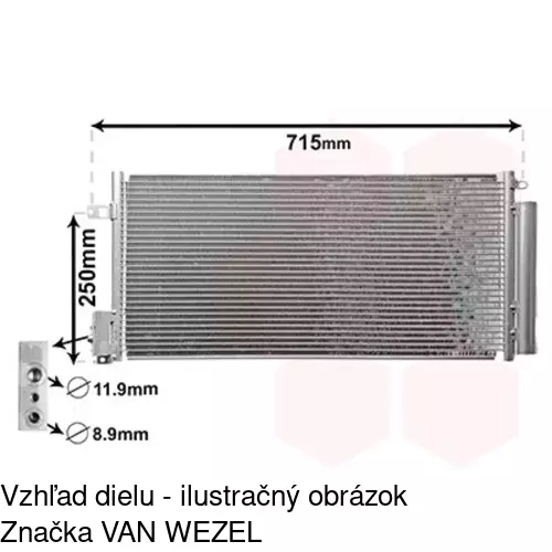 Chladiče klimatizácie POLCAR 5558K8C2 - obr. 5