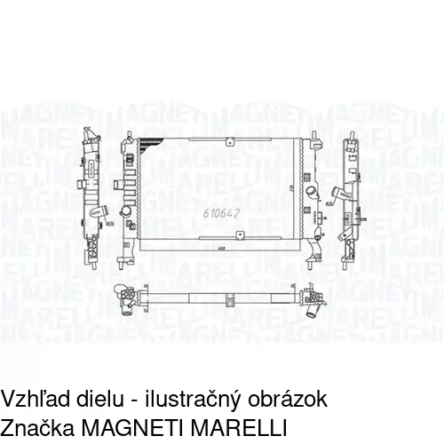 Chladiče vody POLCAR 555908-3 - obr. 1