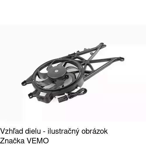 Ventilátory chladičov POLCAR 555923W2