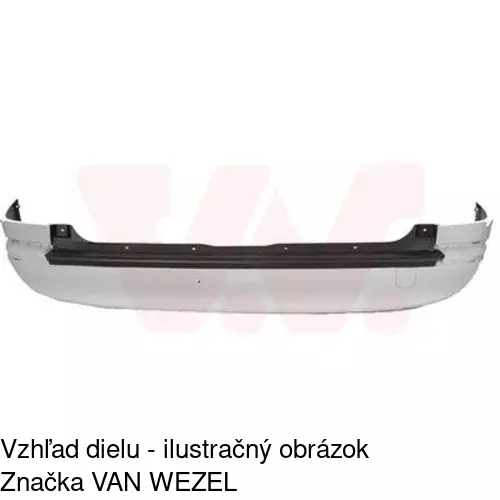 Zadný nárazník POLCAR 556096