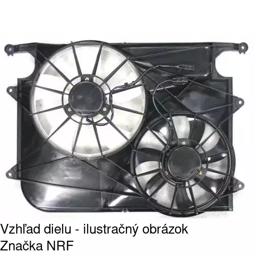 Ventilátory chladičov POLCAR 556523W2