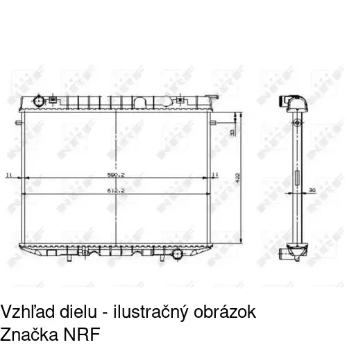 Chladiče vody POLCAR 558008-2