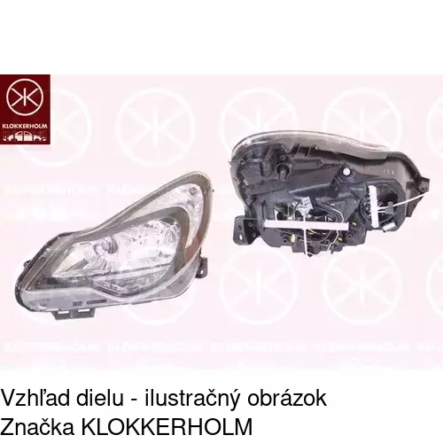 Hlavný reflektor POLCAR 55B1103E - obr. 2