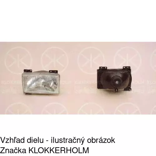 Hlavný reflektor POLCAR 570109-E - obr. 2