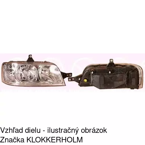 Hlavný reflektor POLCAR 5704100E - obr. 1