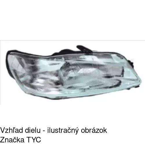 Hlavný reflektor POLCAR 5708090E