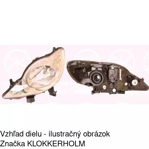 Hlavný reflektor POLCAR 571610-V - obr. 4