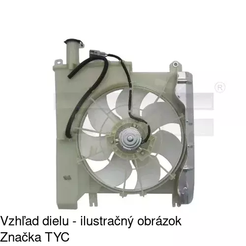 Ventilátory chladičov POLCAR 571623W1X - obr. 1